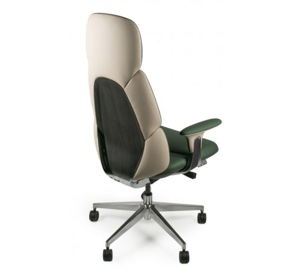 Кресло Barsky Lux Leather green LC-01 - фото 11