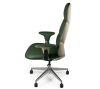 Кресло Barsky Lux Leather green LC-01 - фото 3