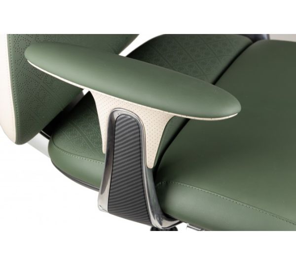 Кресло Barsky Lux Leather green LC-01 - фото 7