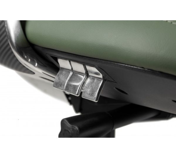 Кресло Barsky Lux Leather green LC-01 - фото 9
