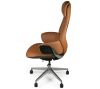 Крісло Barsky Lux Leather brown LC-02 - фото 6