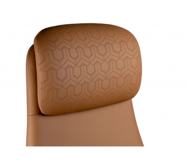 Крісло Barsky Lux Leather brown LC-02 - фото 11
