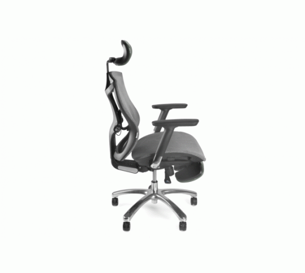 Крісло геймерське Barsky Game Mesh Grey GM-02 - фото 2