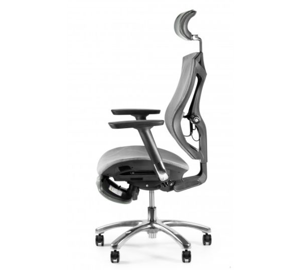 Крісло геймерське Barsky Game Mesh Grey GM-02 - фото 11