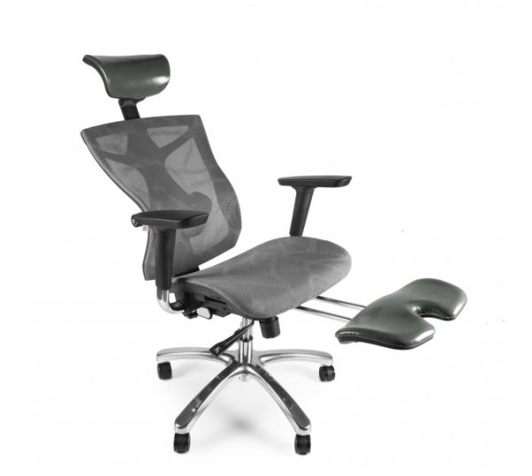 Крісло геймерське Barsky Game Mesh Grey GM-02 - фото 16