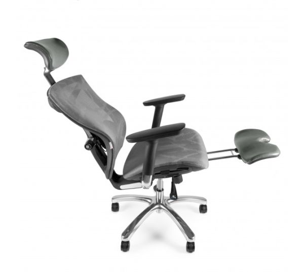 Крісло геймерське Barsky Game Mesh Grey GM-02 - фото 13