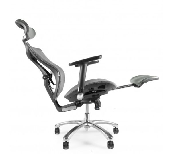 Крісло геймерське Barsky Game Mesh Grey GM-02 - фото 15
