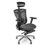 Крісло геймерське Barsky Game Mesh Black GM-01 - фото 5