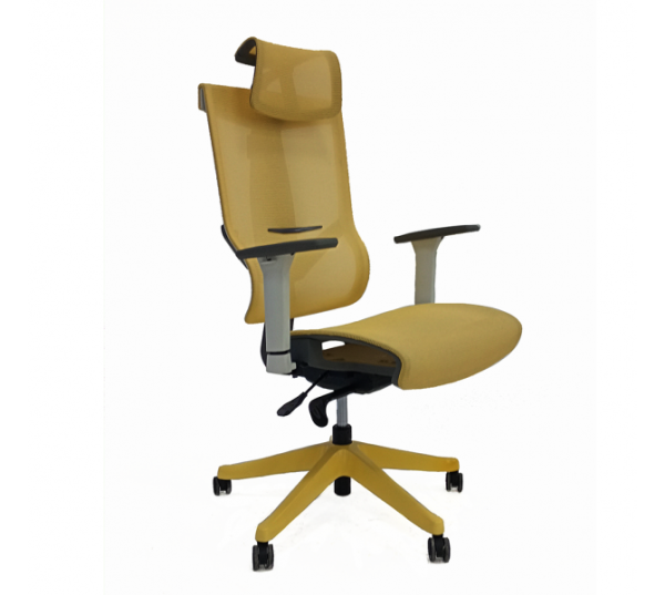 Крісло Barsky Yellow Mesh Y-01 - фото 9