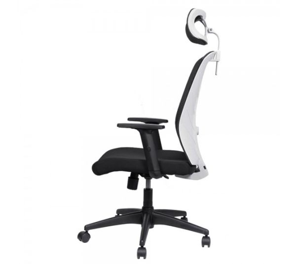 Крісло Barsky Mesh White/Black BM-04 - фото 6