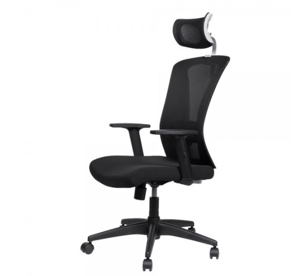 Крісло Barsky Mesh White/Black BM-04 - фото 5