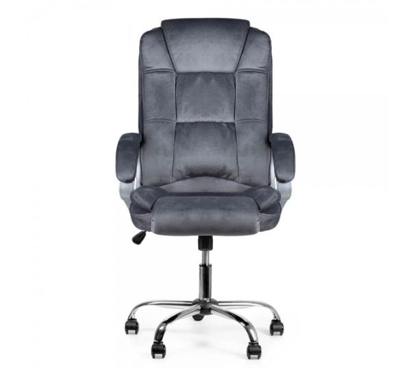 КРІСЛО BARSKY SOFT MICROFIBER GREY SOFT-03 - фото 6