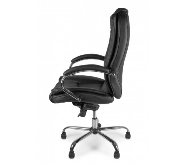 КРЕСЛО BARSKY SOFT LEATHER MULTIBLOCK СHROM SOFT-05