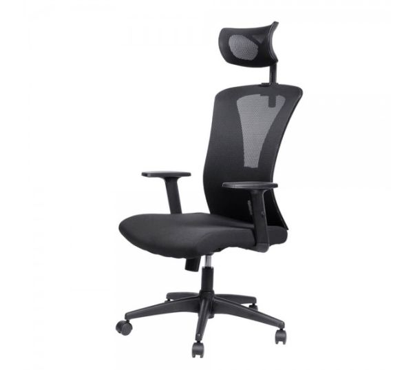 КРІСЛО BARSKY MESH BLACK BM-02 - фото 3
