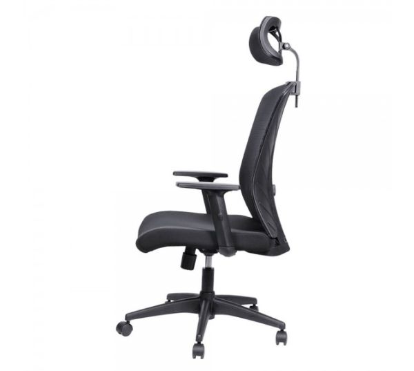 КРІСЛО BARSKY MESH BLACK BM-02 - фото 2