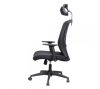 КРІСЛО BARSKY MESH BLACK BM-02 - фото 2