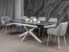 Керамический стол Тициано TML-1150 деликато грей + белый - фото 3