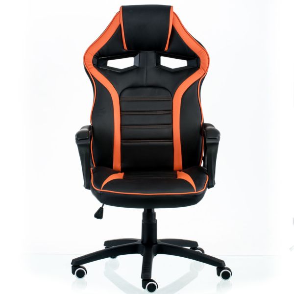 Крісло офісне Special4You Game black/orange - фото 2