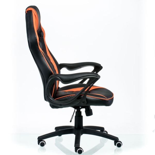 Крісло офісне Special4You Game black/orange - фото 4