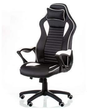 Крісло офісне Special4You Nero black/white