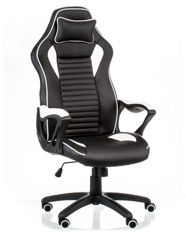 Крісло офісне Special4You Nero black/white - фото 6