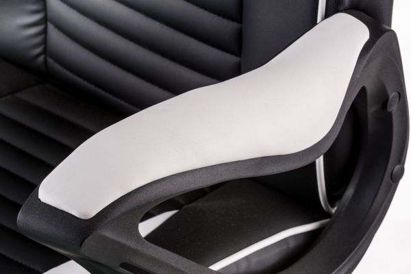 Крісло офісне Special4You Nero black/white - фото 10