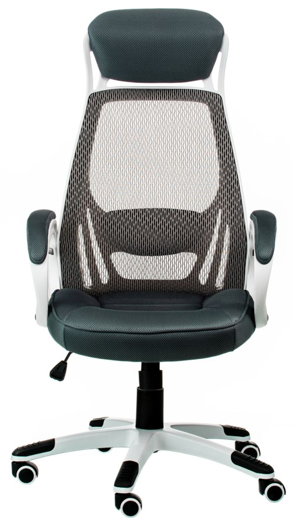 Кресло офисное Special4You Briz grey/white - фото 2