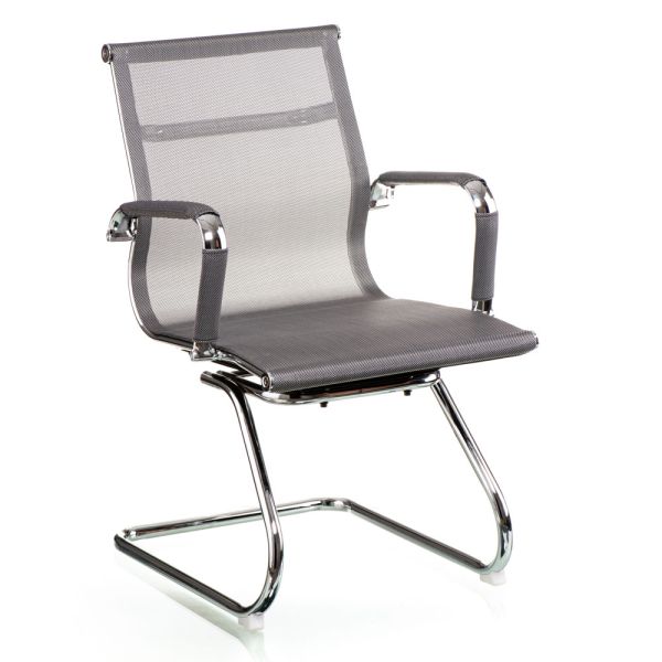 Крісло офісне Special4You Solano office mesh grey - фото 3