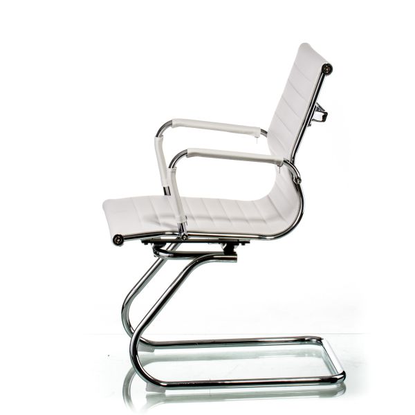 Крісло офісне Special4You Solano office artleather white - фото 5