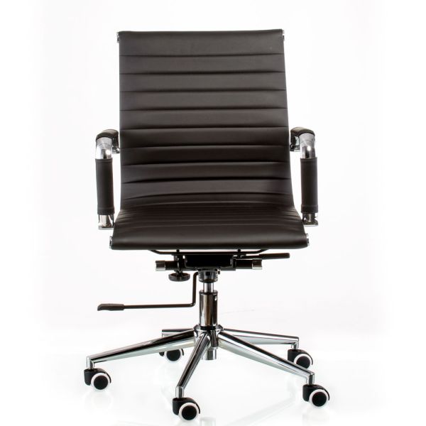 Крісло офісне Special4You Solano 5 artleather black - фото 4