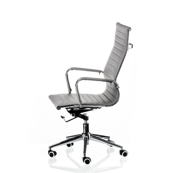 Крісло офісне Special4You Solano artleather grey - фото 3