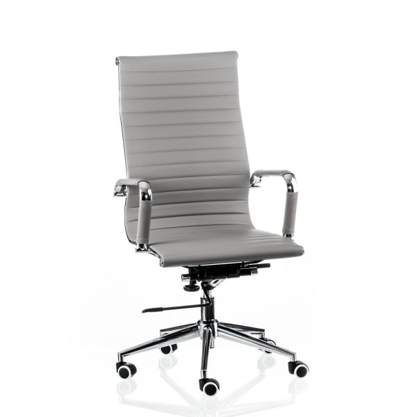 Крісло офісне Special4You Solano artleather grey - фото 2