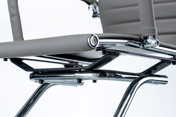 Крісло офісне Special4You Solano office artleather grey - фото 3