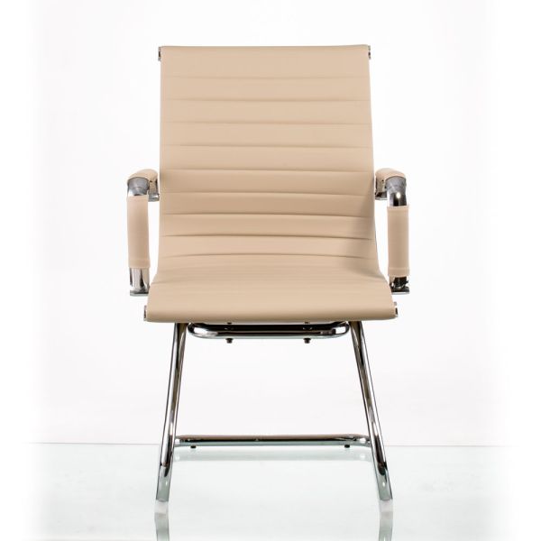 Крісло офісне Special4You Solano office artleather beige - фото 9