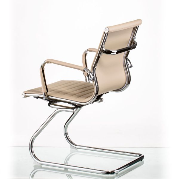 Крісло офісне Special4You Solano office artleather beige - фото 5