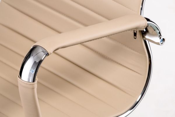 Крісло офісне Special4You Solano office artleather beige - фото 3