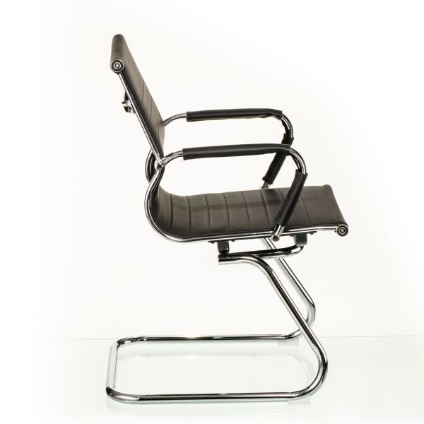 Крісло офісне Special4You Solano 2 office artleather black - фото 5