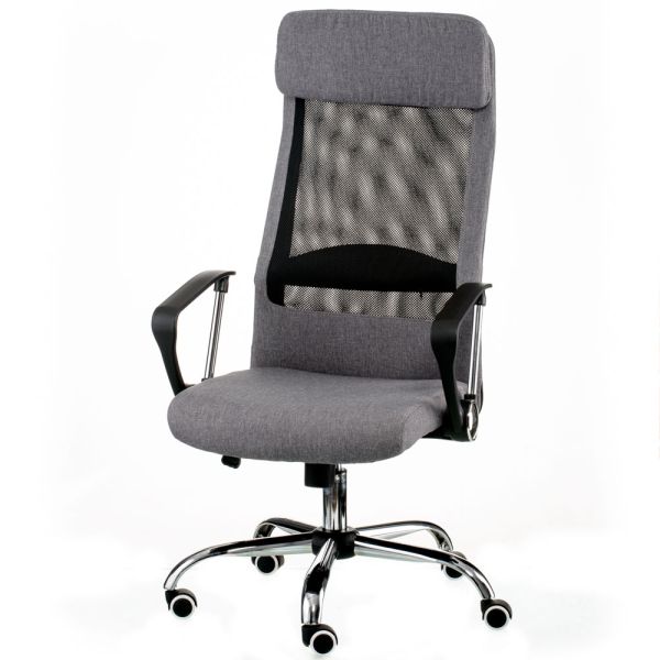 Кресло офисное Special4You Silba grey - фото 10