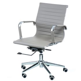 Кресло офисное Special4You Solano 5 artleather grey