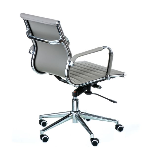 Крісло офісне Special4You Solano 5 artleather grey - фото 9