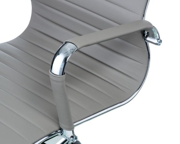 Крісло офісне Special4You Solano 5 artleather grey - фото 7