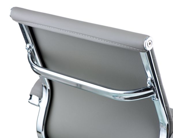 Крісло офісне Special4You Solano 5 artleather grey - фото 3