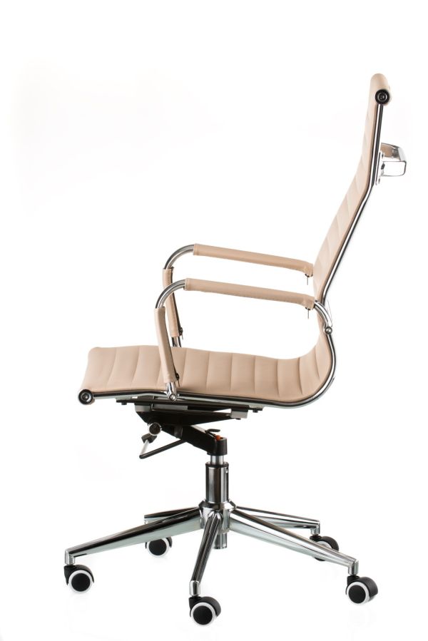 Кресло офисное Special4You Solano artleather beige - фото 7