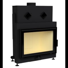 Камінна топка Gavryliv&Sons 80x52 бічне відкриття дверцят