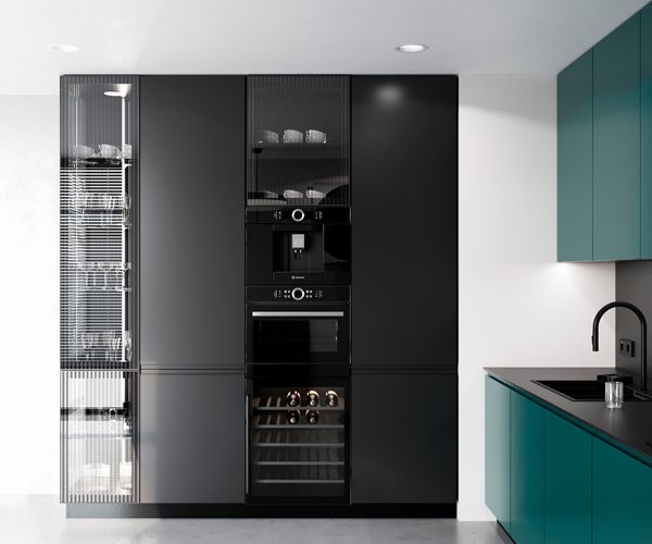 Кухня Fusion в цвете Bluegreen - фото 4