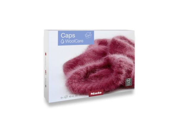 Засіб Miele для прання делікатних тканин та виробів з вовни WoolCare Caps (9 шт в уп)