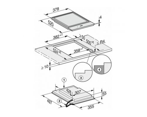 Варильна поверхня індукційна Miele CS 7632 FL