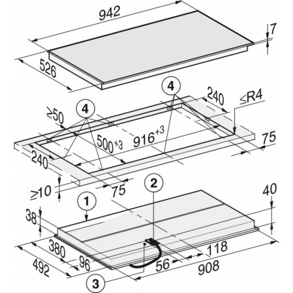 Варильна поверхня Hi-Light Miele KM 6565 FR - фото 2