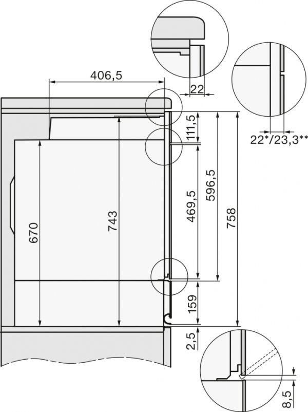 Духова шафа Miele H 2861 B CleanSteel - фото 12