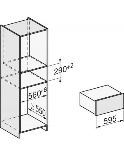 Підігривач їжи та посуду Miele ESW 7020 CLST - фото 3